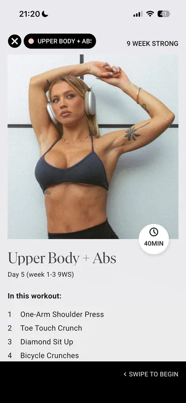 App workout